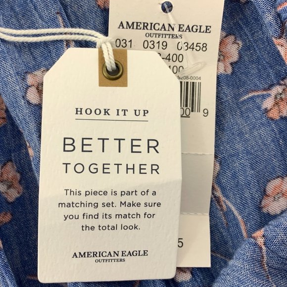 American Eagle | Floral Hi-Low Skirt - Picture 8 of 12